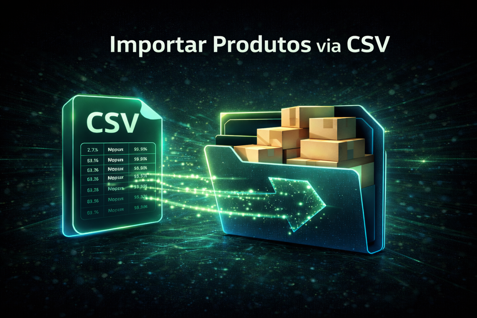Imagem de Plugin Importar Produtos CSV