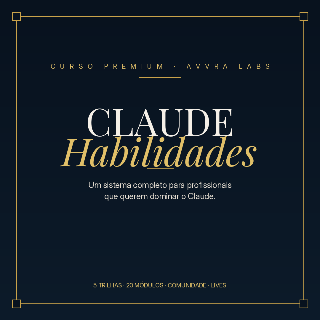 Imagem de Claude Habilidades — Domine a IA